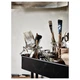 Візок IKEA RASKOG 35x45x78 см чорний (903.339.76) - изображение 6
