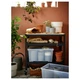 Кухонний візок IKEA BROR 85x55 см чорний/соснова фанера (603.338.50) - зображення 2