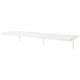 Настінна полиця IKEA BERGSHULT / TOMTHULT 120х30 см біла (394.183.18) - зображення 1