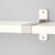 Настінна полиця IKEA BERGSHULT / GRANHULT 160х20 см біла (292.909.33) - зображення 5
