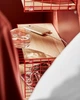Настінна полиця з місцем для збергіання IKEA SVENSHULT 41х20 см коричнево-червона/білений дуб (804.000.75) - зображення 4