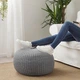 Пуф IKEA SANDARED 56 см сірий (003.853.09) - изображение 6