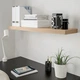 Настінна полиця IKEA LACK 110х26 см білений дуб (603.835.19) - зображення 2