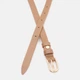 Ремень женский из натуральной кожи Laras 110v10genw67-caramel 110 см Бежевый (6501033653) - изображение 3