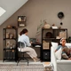 Настінна полиця IKEA GULLHULT 30х40 см чорна/сосна (804.177.35) - зображення 4