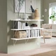 Набір настінних полиць IKEA BERGSHULT / PERSHULT 120х30 см білий (592.911.58) - зображення 2