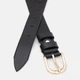 Ремень женский из натуральной кожи Laras 100v10genw85-black 100 см Черный (6501033688) - изображение 3
