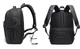 Городской рюкзак Bange BG-1921 Multi-function backpack USB порт ноутбук 15.6" Сумка для школы Черно/Синий - изображение 3