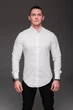Рубашка R.A. Long Linen XL молочна 2245 мол 2XL - зображення 2
