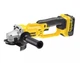 Шлифмашина угловая аккумуляторная DeWalt с АКБ и ЗУ DCG412M2 - изображение 1