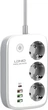 Сетевой удлинитель LDNIO SEW3452 3 ports/PD/3USB/1 QC 3.0/1 Type-C/WiFi управление, умный сетевой фильтр (807244201) - изображение 2