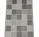 Безворсова килимова доріжка на гумовій основі Flex шириною 0.67 м. сіра gray 19697/811 (ціна за 1 пог. м.) - зображення 1