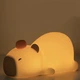 Светильник Аккумуляторный Capybara Sleep Ночник Беспроводной Силиконовый Капибара (00985) - изображение 1