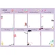 Планер настінний на тиждень А3 Purple mood Kite K22-473-2 - изображение 1
