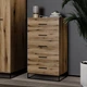 Комод 600 Ascet 600x1080x425 Дуб Евок (GAAS05100000030) - изображение 2