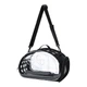 Сумка переноска для котів та собак 34x20x20 см (S) CosmoPet CP-21 Black - зображення 1