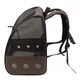 Рюкзак-переноска для котів та собак 41х32х29 см CosmoPet CP-27 Dark Brown - зображення 3