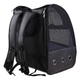 Рюкзак-переноска для котів та собак 41х32х29 см CosmoPet CP-27 Black - зображення 2
