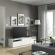 Тумба під телевізор IKEA BESTA 180x42x39 см (493.284.02) - изображение 3