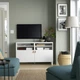 Тумба під телевізор з дверцятами IKEA BESTA 120x42x74 см (390.683.34) - изображение 2