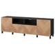 Тумба під телевізор з дверцятами та ящиками IKEA BESTA 240x42x74 см (394.359.35) - зображення 1