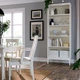 Книжкова шафа IKEA IDANAS 81x39x211 см біла (804.878.27) - изображение 2