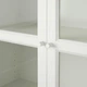 Книжкова шафа з дверцятами IKEA BILLY / OXBERG 200x30x237 см біла (490.178.34) - изображение 4
