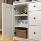Книжкова шафа IKEA HAUGA 210x46x199 см біла (693.886.40) - изображение 5