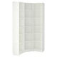 Кутова книжкова шафа IKEA BILLY 95 / 95x28x202 см біла (993.959.36) - зображення 1