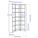 Кутова книжкова шафа IKEA BILLY 95 / 95x28x202 см біла (993.959.36) - зображення 4