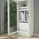 Книжкова шафа з дверцятами IKEA BILLY / OXBERG 40x30x237 см біла (292.874.45) - зображення 4
