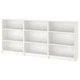 Книжкова шафа IKEA BILLY 240x28x106 см біла (090.178.26) - изображение 1