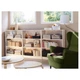 Книжкова шафа IKEA BILLY 240x28x106 см біла (090.178.26) - изображение 3