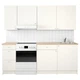 Кухня IKEA KNOXHULT 220х61х220 см біла (891.804.65) - зображення 2