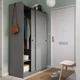 Шафа-купе IKEA HAUGA 118x55x199 см (604.072.71) - зображення 3
