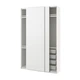 Шафа IKEA PAX/HASVIK 150х44х236 см (994.332.31) - зображення 1