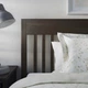 Ліжко IKEA IDANAS 140x200 см Leirsund темно-коричнева морилка (993.892.09) - изображение 7