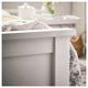 Ліжко IKEA HEMNES 120х200 см біла морилка (802.495.58) - зображення 6