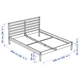 Ліжко IKEA TARVA 160х200 см сосна (699.292.33) - зображення 10