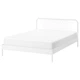 Ліжко IKEA NESTTUN 160х200 см біле (491.579.85) - зображення 1