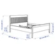Ліжко IKEA IDANAS 140x200 см Leirsund темно-коричнева морилка (993.892.09) - изображение 13