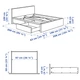 Ліжко з 2 ящиками IKEA MALM 180х200 см біле (191.759.57) - изображение 9