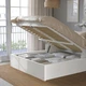 Ліжко з місцем для зберігання IKEA MALM 140х200 см біле (904.047.99) - изображение 2