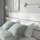 Ліжко з ящиками для зберігання IKEA NORDLI 140х200 см біле (092.414.20) - изображение 5