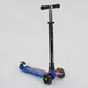 Самокат детский четырехколесный с подсветкой Best Scooter MAXI Splash черный А 25595 /779-1338 - изображение 1