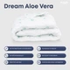 Ковдра "DREAM COLLECTION" ALOE VERA 200*210 см - зображення 3