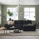 Диван 3-місний IKEA KIVIK з шезлонгом Tresund антрацит (994.828.39) - изображение 2