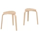Табурет IKEA KYRRE береза 2 шт (593.998.04) - зображення 1
