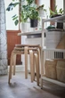 Табурет IKEA KYRRE береза (604.169.25) - изображение 4