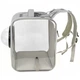 Рюкзак-переноска для кошек и собак 39х30х34 CosmoPet CP-28 Gray - изображение 4